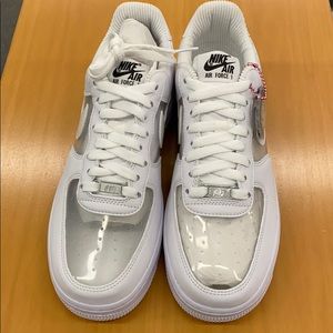 Olivia Kim plastic Nike AF1 women’s size 9 NWT